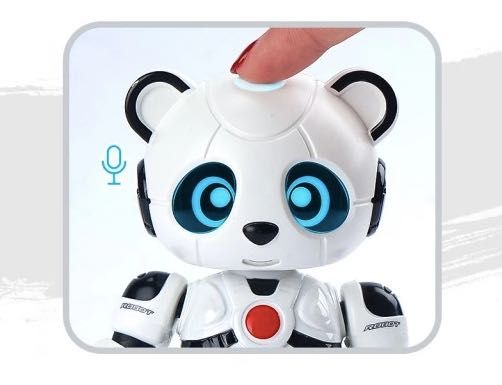 Interaktywna Śpiewająca Panda Gra Świeci Powtarza Robot Dla Dzieci