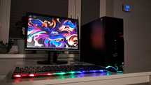 Zestaw Do Gier i3 3.7Ghz/Grafika-4GB/Ram-8GB DDR4/SSD/WiFi/Monitor Asu