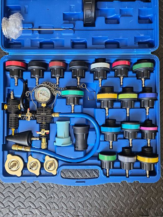 Kit teste/detenção de fugas água radiador