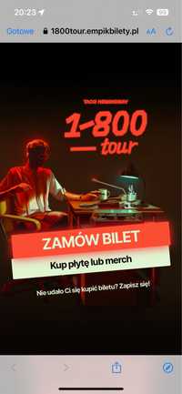 Taco Hemingway bilet Katowice MCK 17.052024