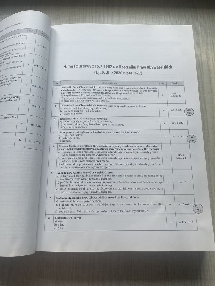 Książka aplikacja adwokacka testy prawo Stepaniuk 2022