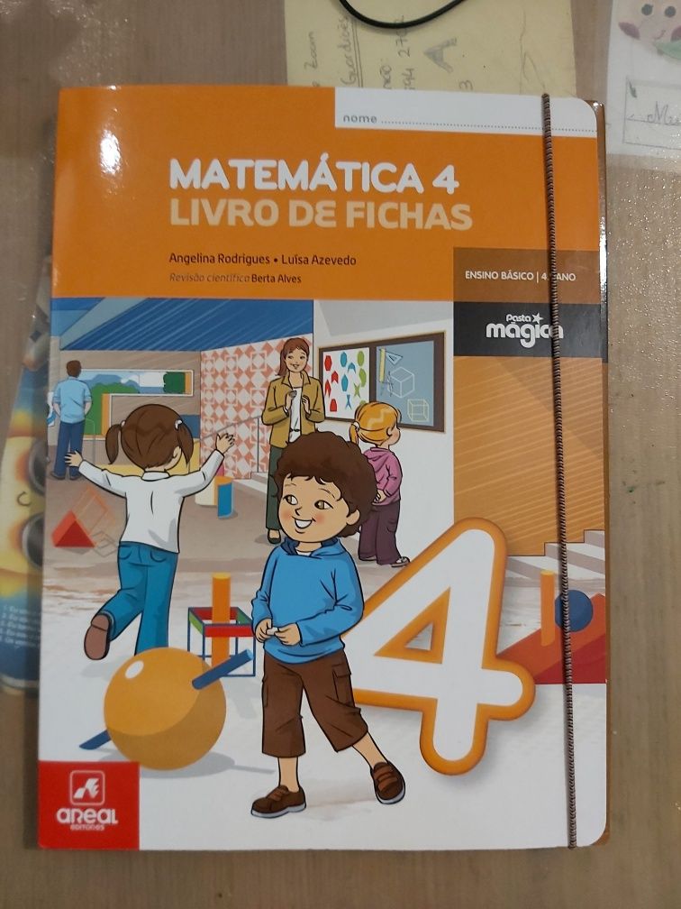 Matemática 4° ano - livro de fichas