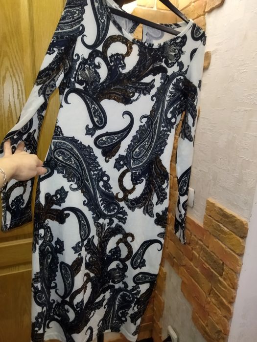 Платье трикотажное