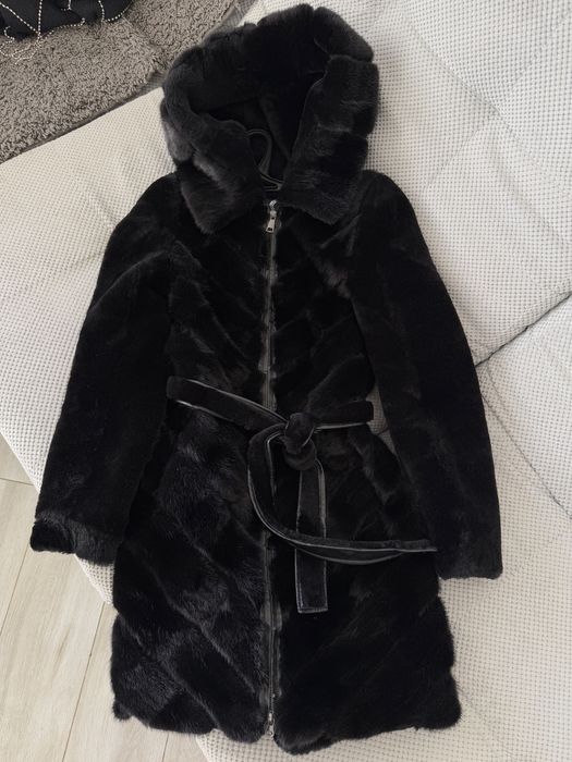 Шуба норка+цигейка норкова шуба