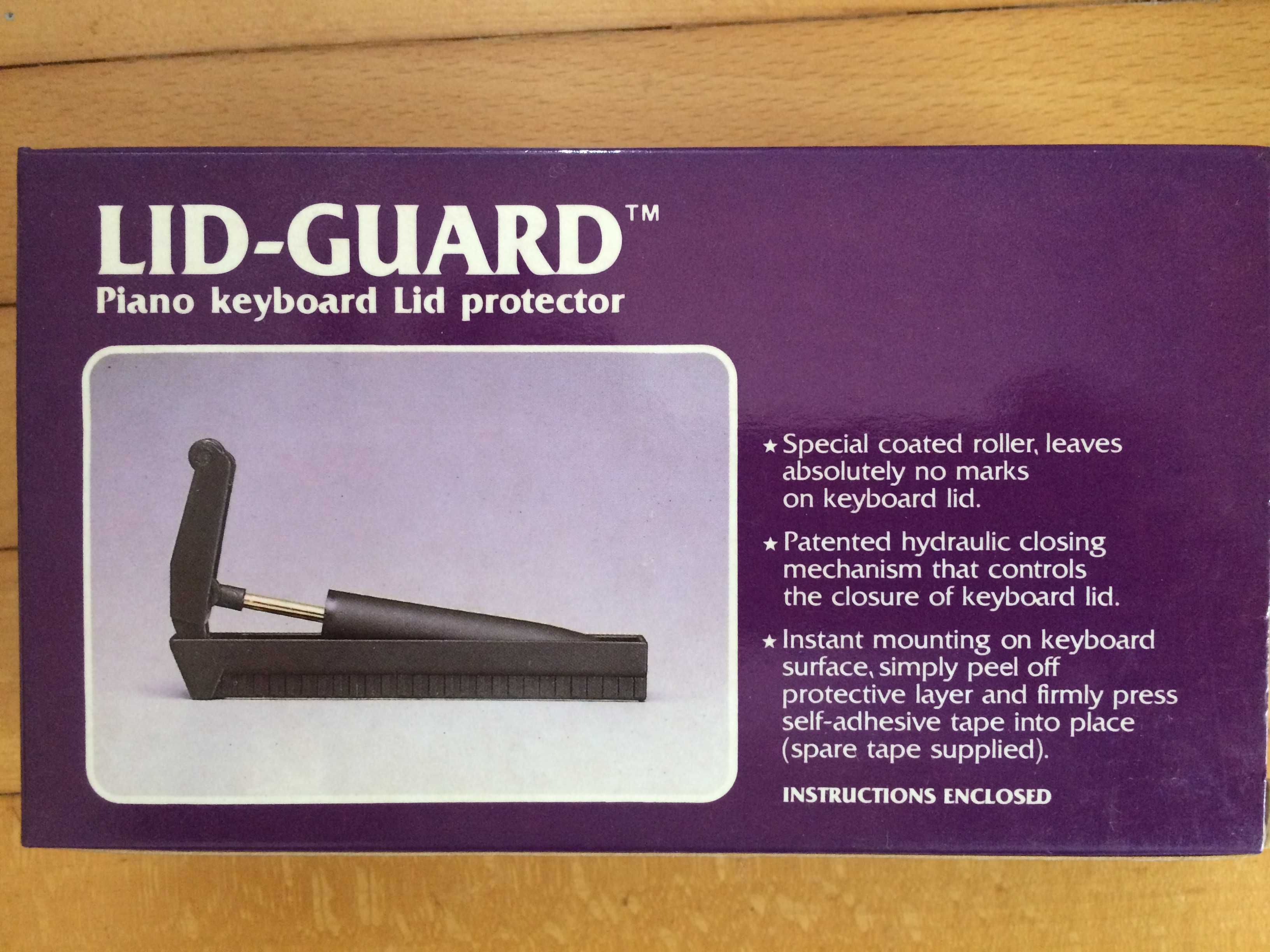 Protector de tapa externa para piano