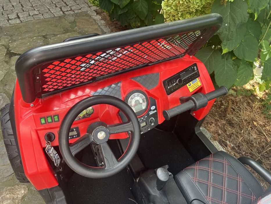Polaris ranger rzr 24v dla dzieci po tuningu