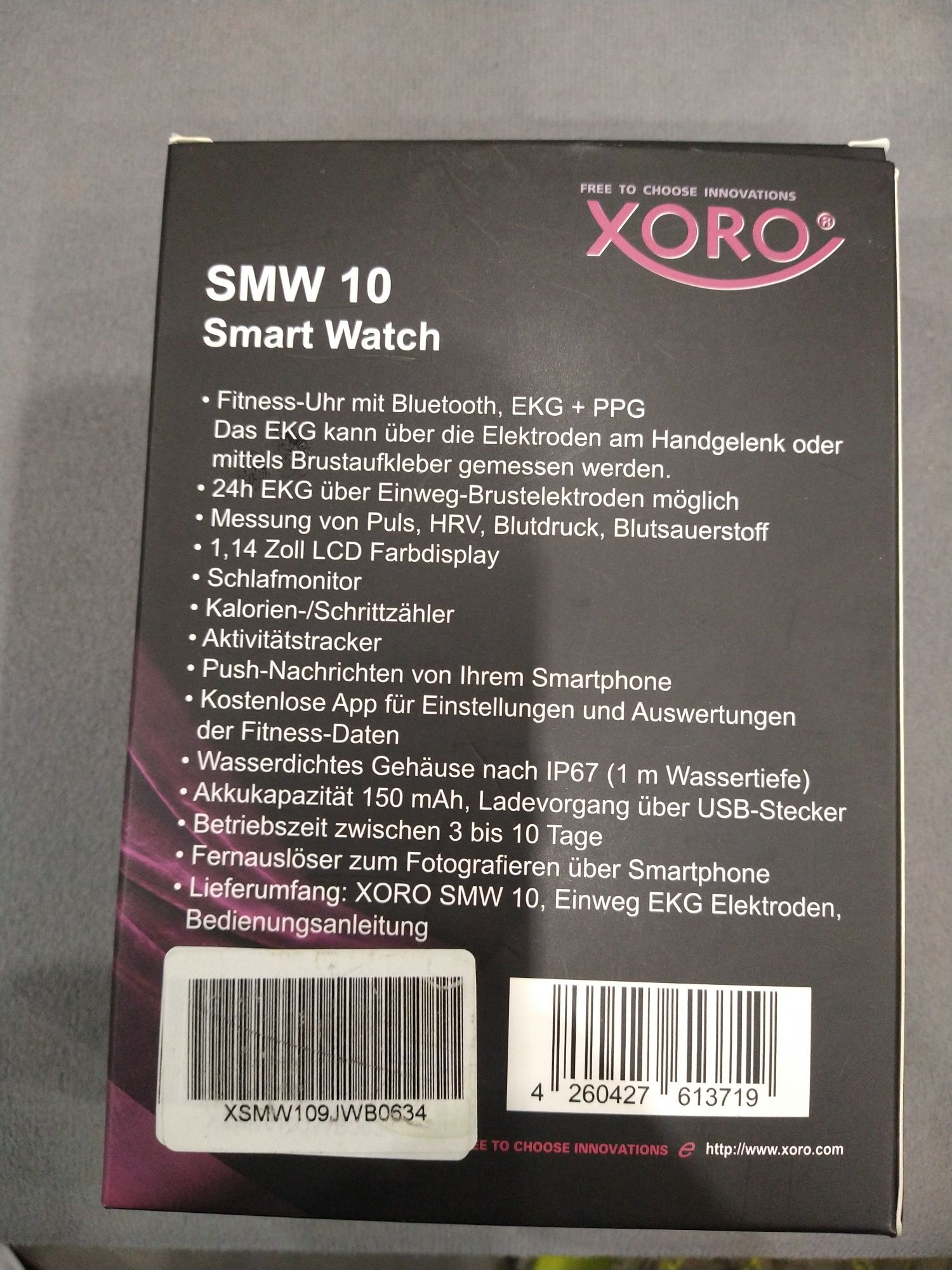 Smart Watch Opaska XORO SMW 10