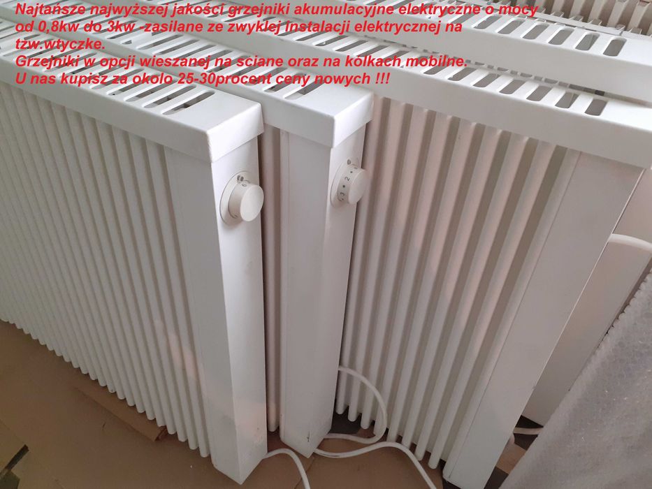 Tanie ogrzewanie,4x grzejnik elektryczny nie klimatyzator,domek,piecyk