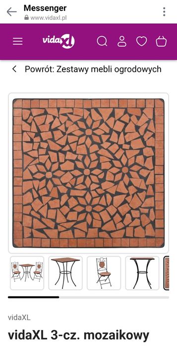 Sprzedam nowy stolik kawowy,ogrodowy