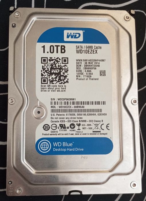 HDD sata диск 1 тб