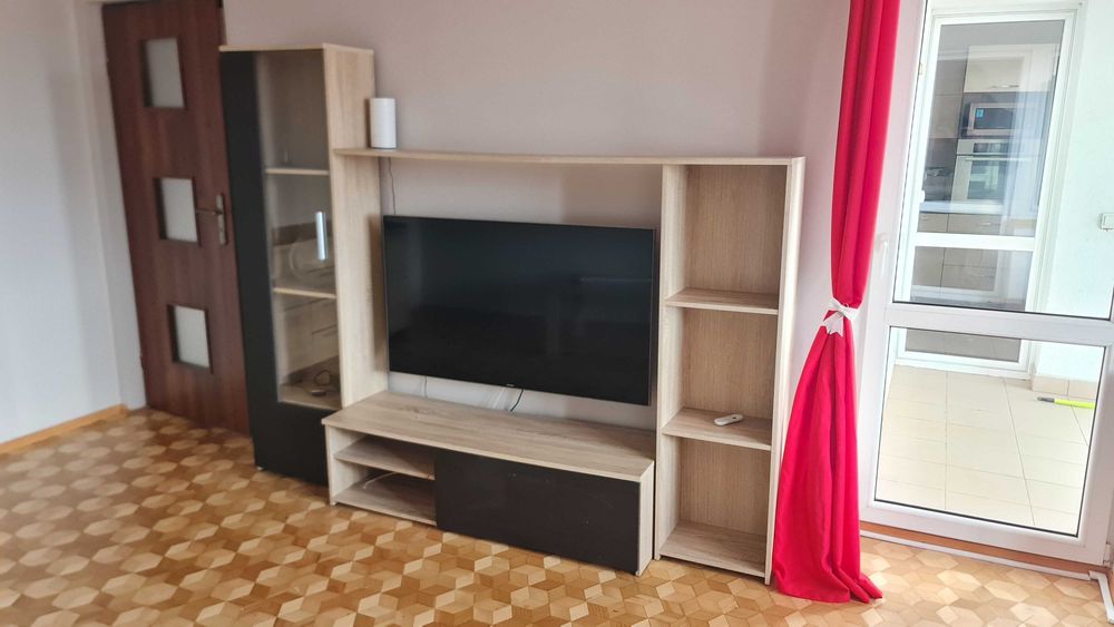 Meblościanka dąb sonoma szafka rtv