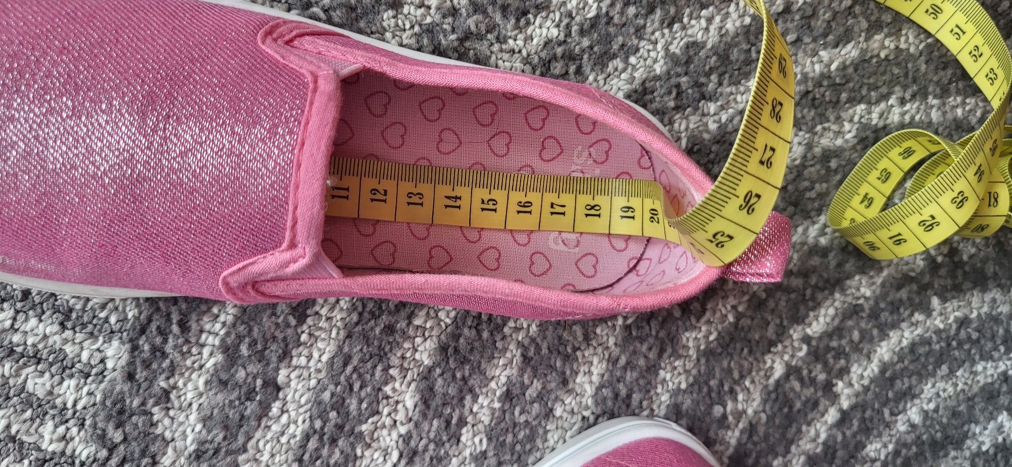 Buty/trampki różowe