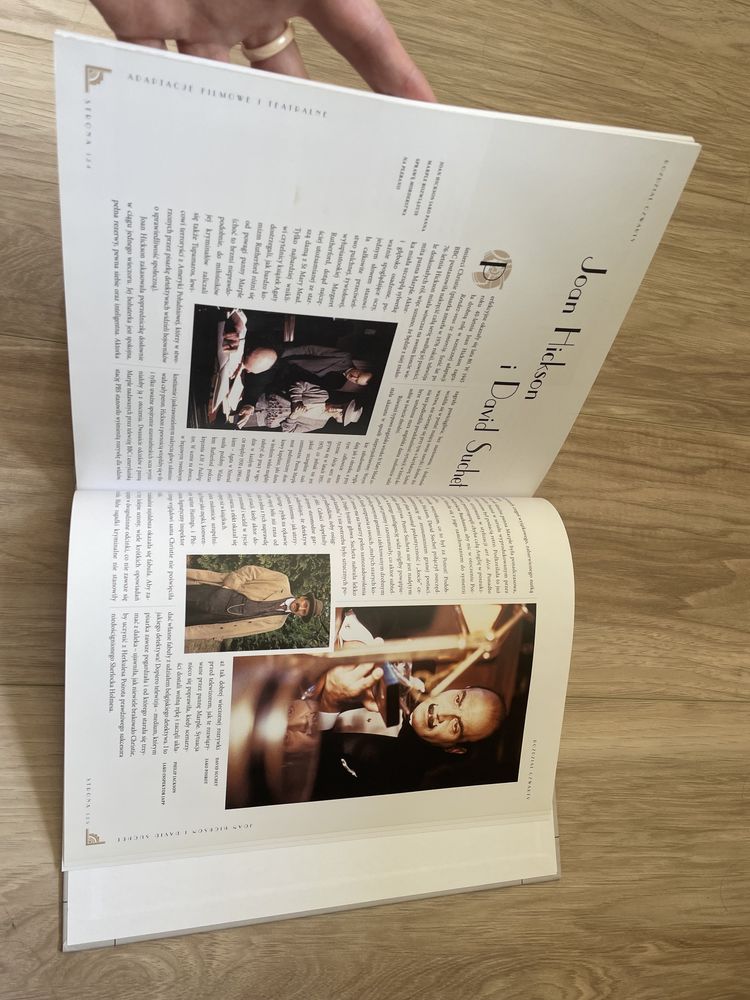 Piękna nowa książka album biografia Świat Agaty Christie prezent mama