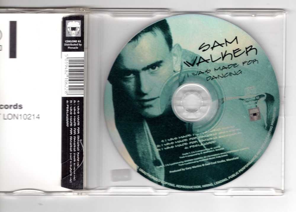 Sam Walker - I Was Made For Dancing (CD, Singiel)