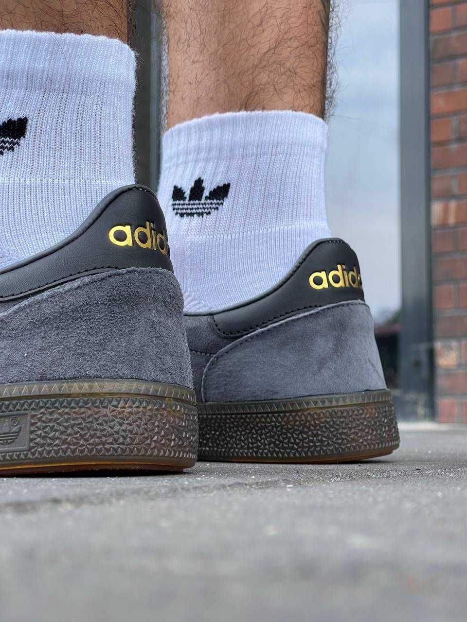 Чоловічі кросівки Adidas Spezial Grey Black Brown (41-45р.)