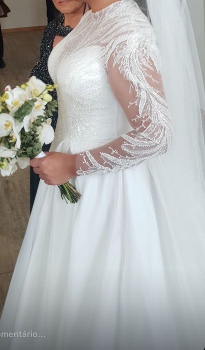 Vestido de noiva perfeito!