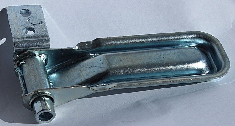 Zawias burtowy z uchwytem WINTERHOFF mocowanie burty przyczepy zestaw