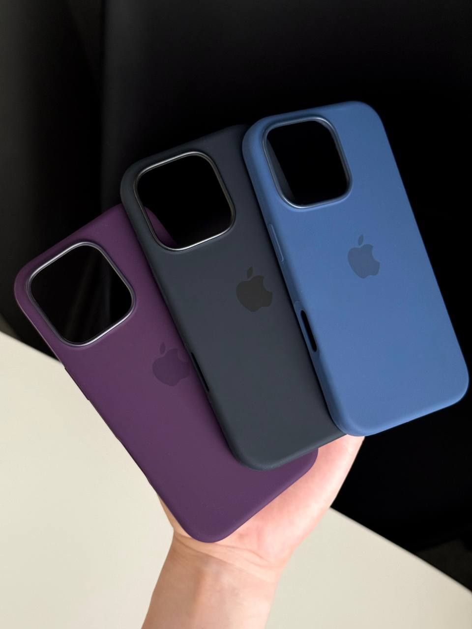 Чохол Silicone Case MagSafe силікон кейс iPhone 16 Pro Max айфон про