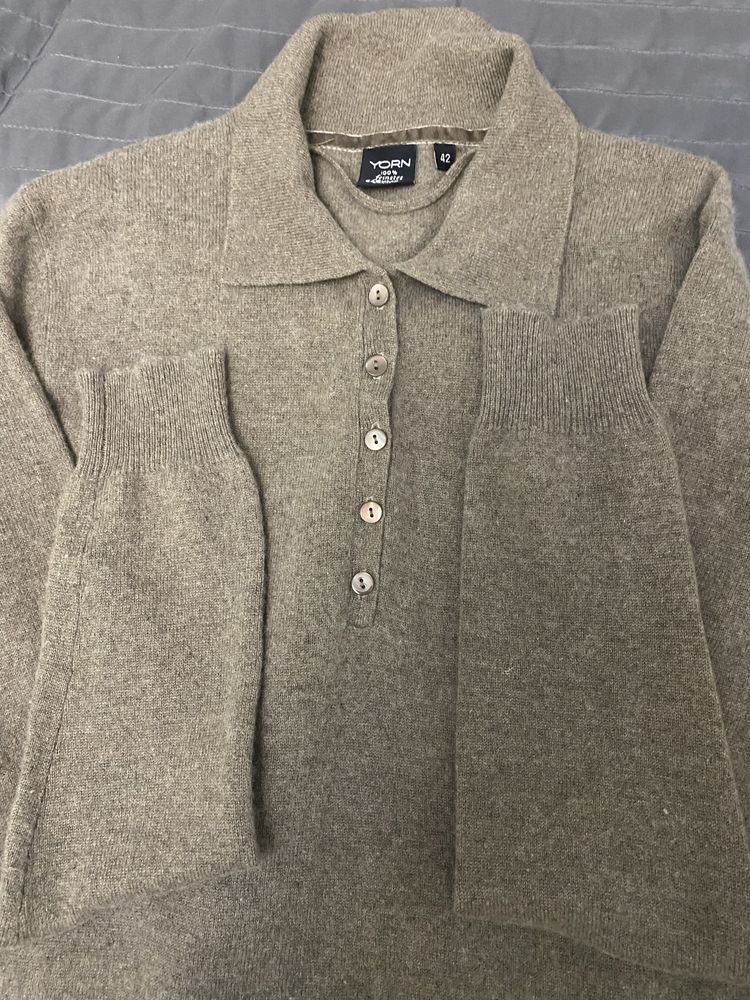 Люксовый кашемировый свитер YORN 46-48