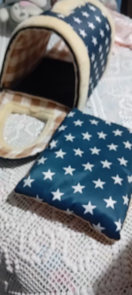Casota para caes e cama