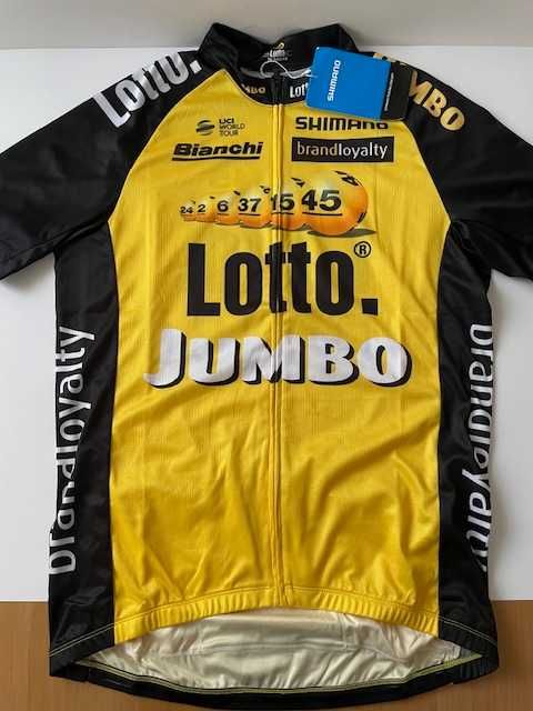Koszulka kolarska Lotto Jumbo Shimano rozmiar XL nowa