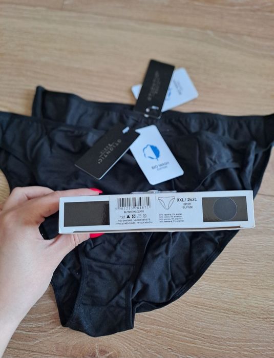 Majtki damskie Atlantic SPORT, rozmiar XXL, 2PACK