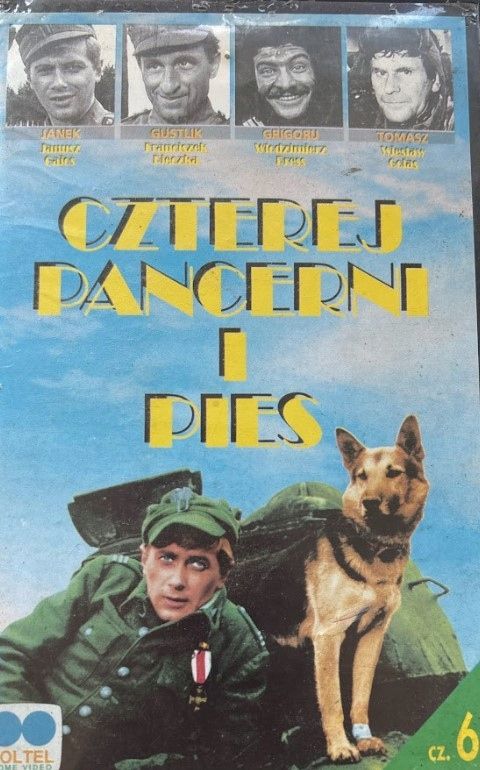Czterej Pancerni I Pies Kaseta Wideo