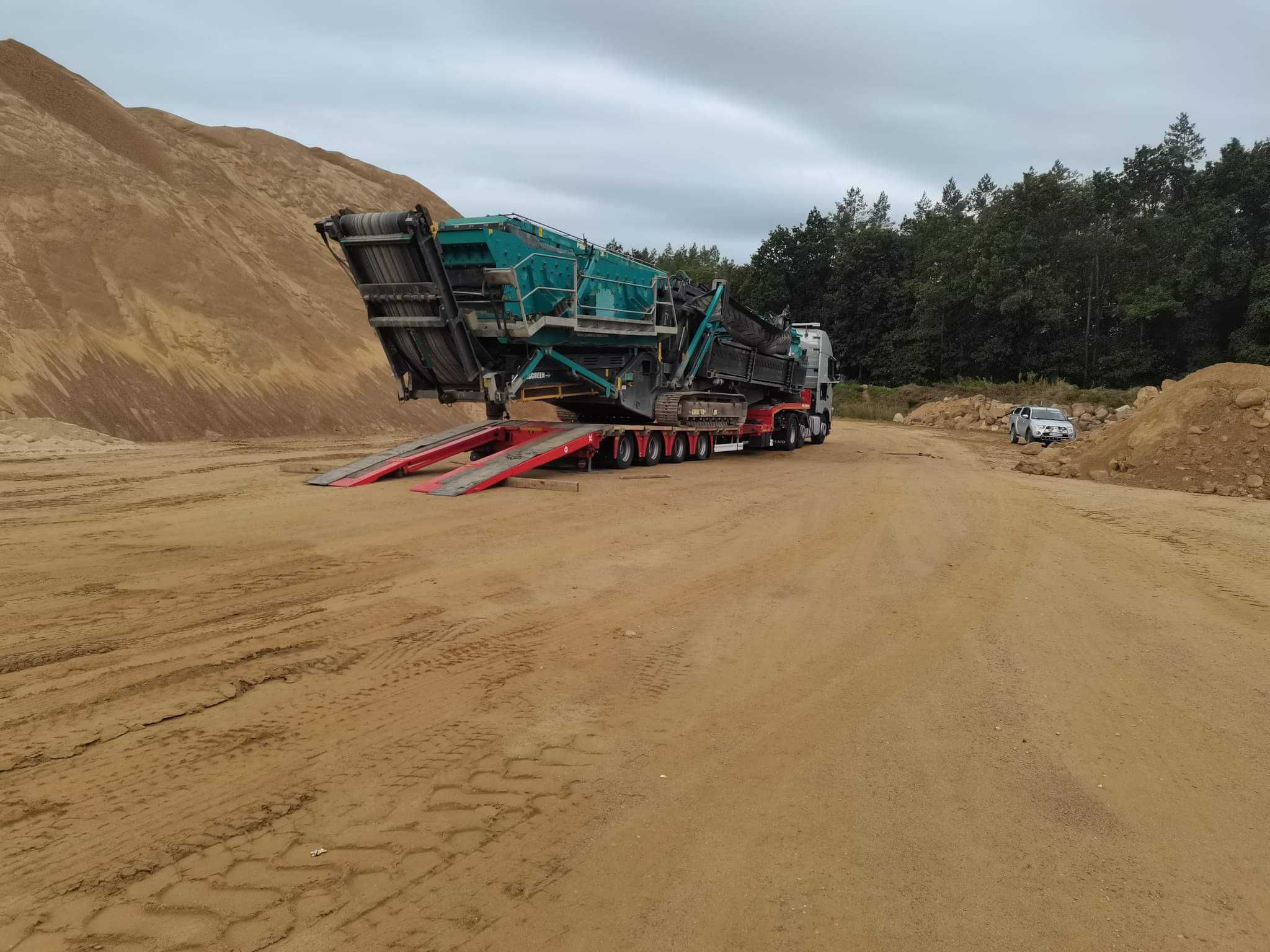 Transport Maszyn Budowlanych Rolniczych Niskopodwoziowy PL CAŁA EUROPA