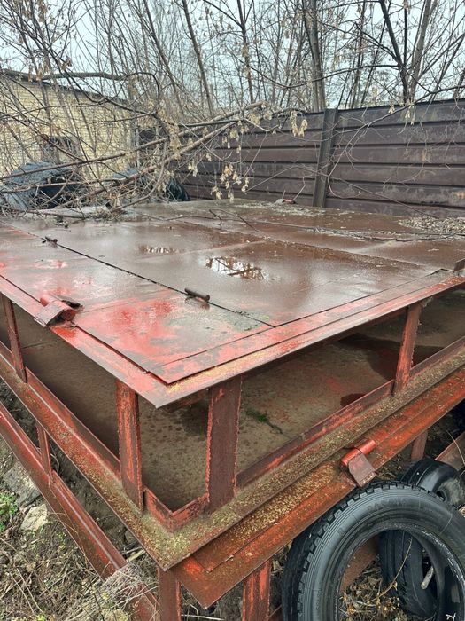 Ворота розпашні з рамами,