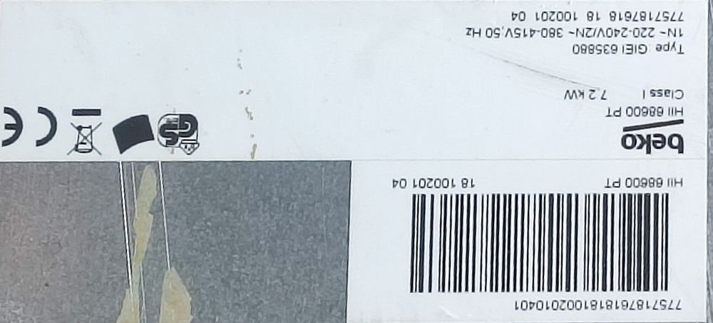 Szkło Beko HII 68600 PT