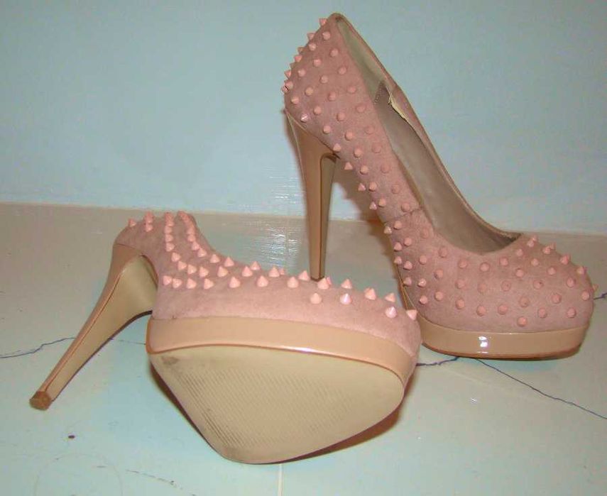 Szpilki Aldo 38 pudrowy róż