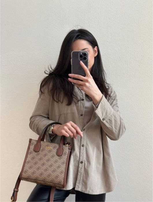 Сумка guess silvana mini tote