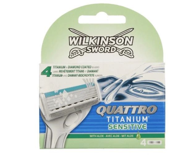 Wilkinson Quattro Titanium Sensitive 4 wkłady