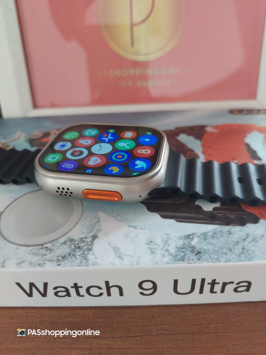 Ultra 9 Smartwatch - Ecrã 2.2 - Bateria 180mAh