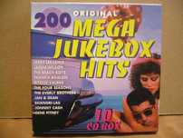 Wyprzedaż Box z dziesięcioma płytami CD Mega Jukebox Hits.10 CD Box.