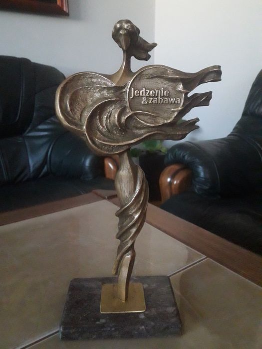 Rzeżba z brązu Sławomir Micek.