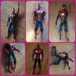 Spiderman duża lalka/Figurka 30cm Avengers Dźwięk Światło Interaktywna