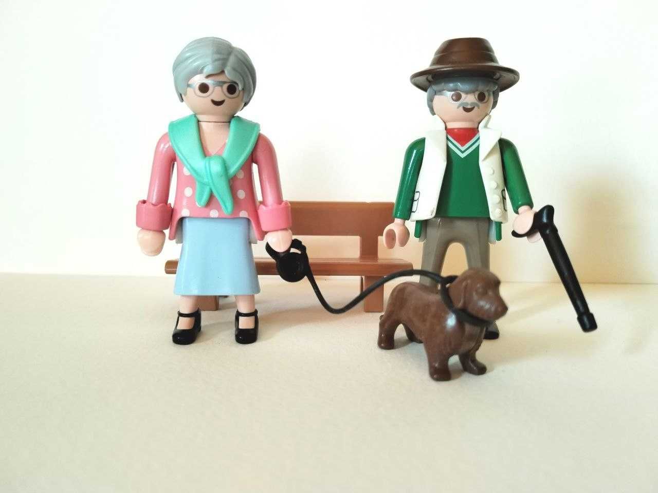 Playmobil babcia z dziadkiem