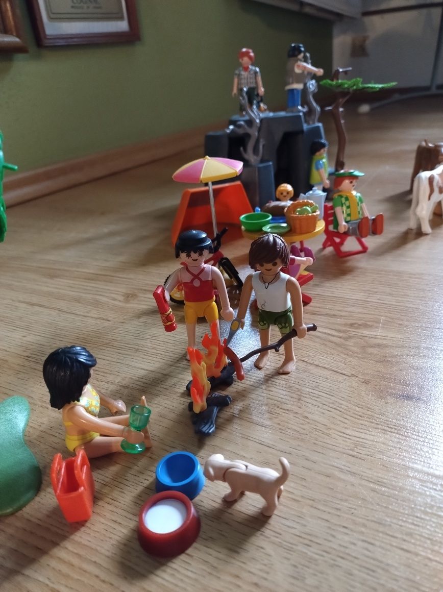 Playmobil - piknik przy skale