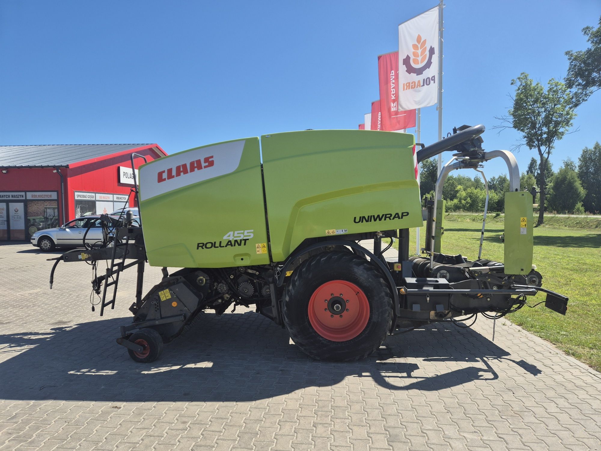 Prasa, praso owijarka Claas Rollant 455 rok 2010 , krone , mchale