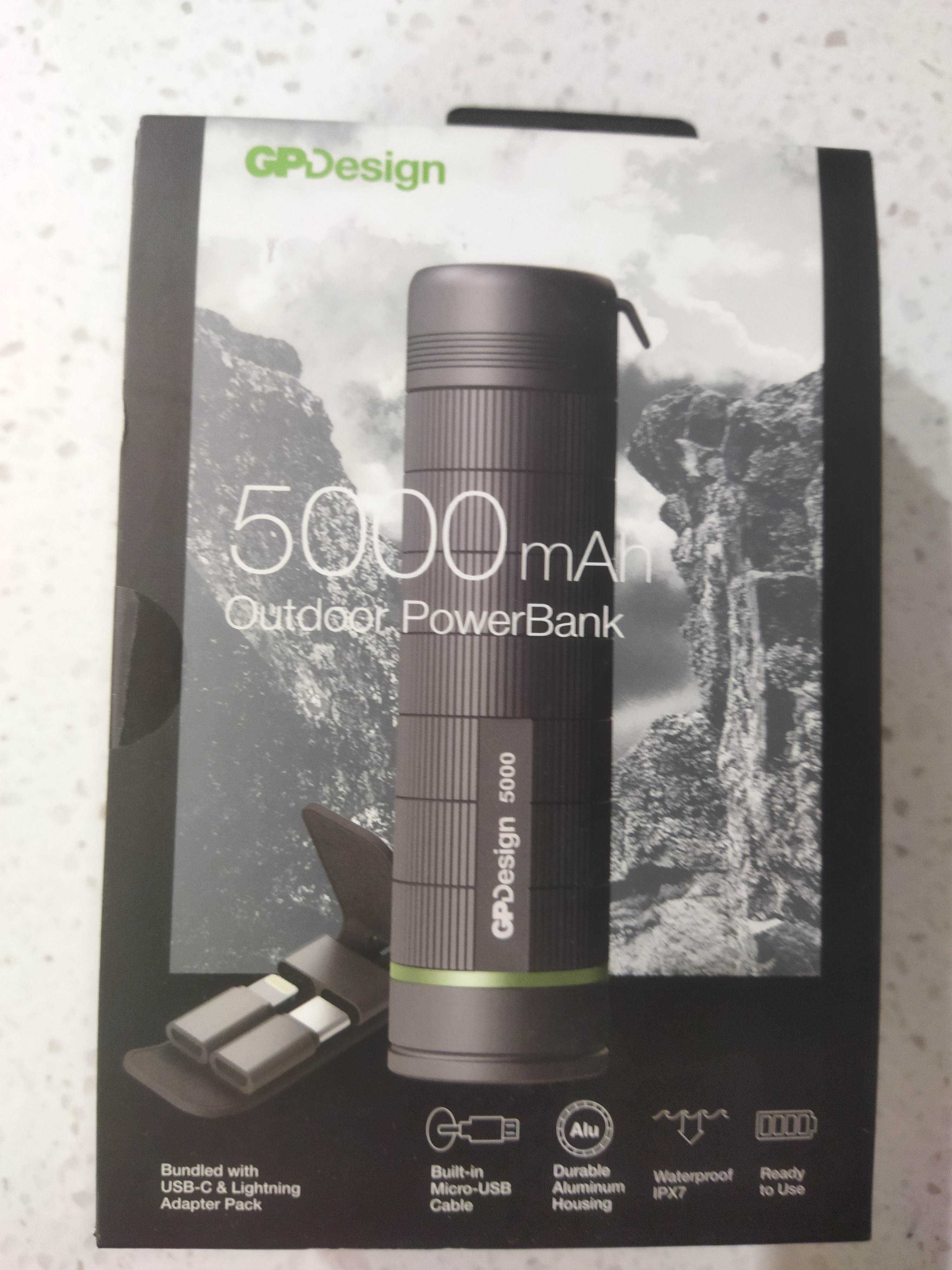 PowerBank Outdoor GP Design 5000 mAh