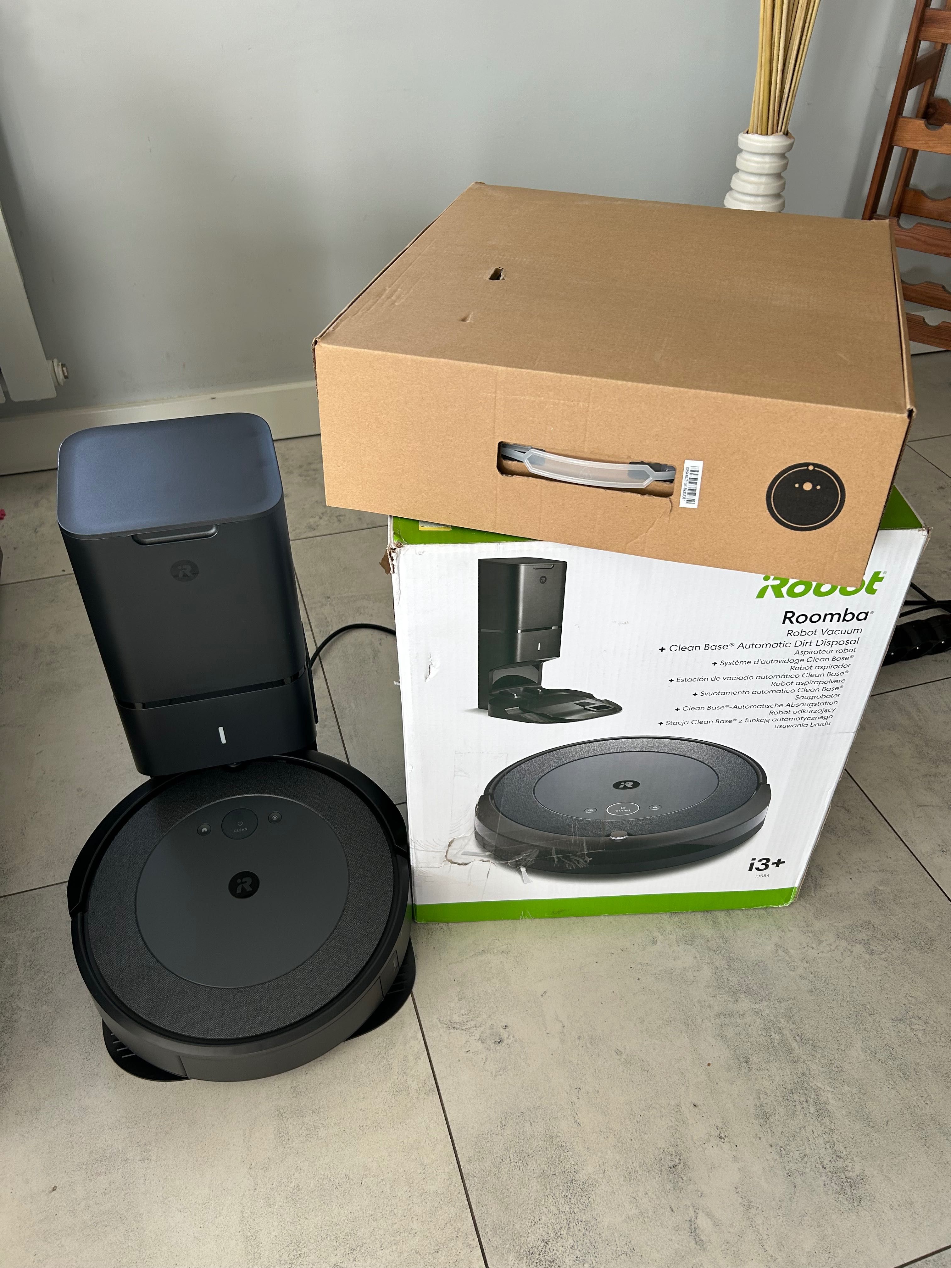 Odkurzacz IROBOT Roomba I3+ - nieużywany - cena do negocjacji