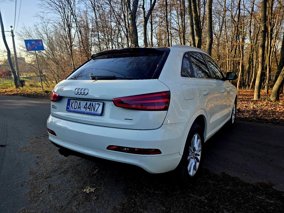 Zamiana Audi Q3 QuattroNaviAutomatKlimatronicAlufelgiParktronicElSzyby