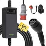 dé Kabel do ładowania typu 2 11 kW Wallbox |3-fazowy|7 m | 6-16 A