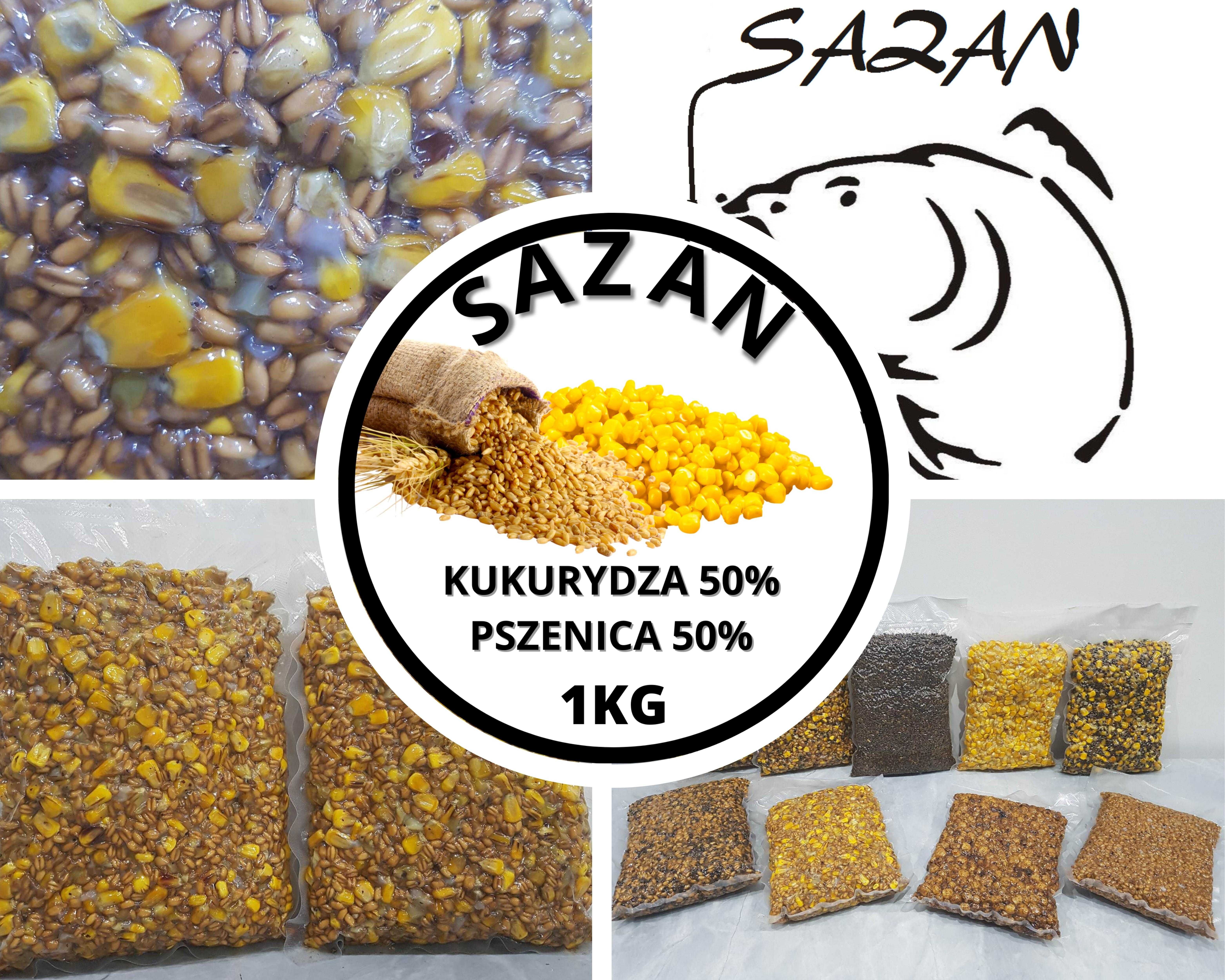 15kg Kukurydza z pszenicą ZANĘTA Sazan Baits