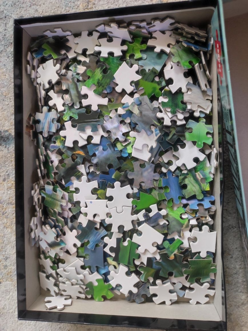 Puzzle 3d, 500 elementów
