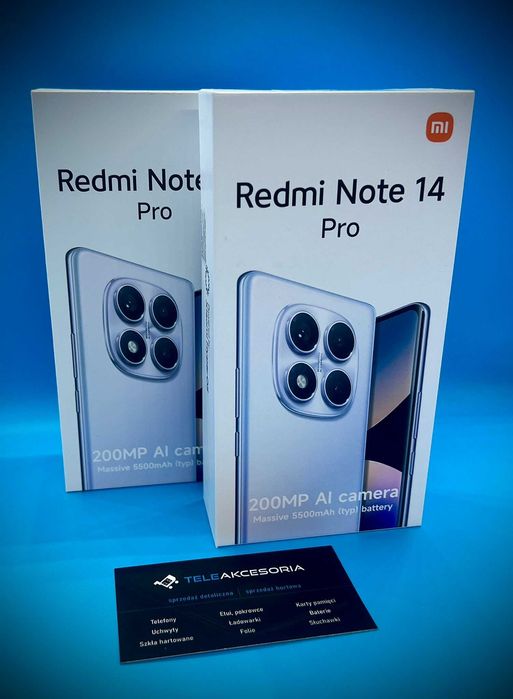 XIAOMI REDMI NOTE 14 PRO | 256GB | Kolory | Carrefour Kutno CENA:949,-