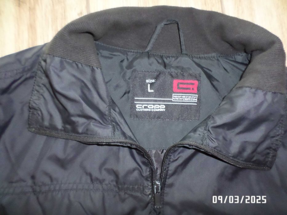 czarna męska kurtka -wiosenna -L-CROPP