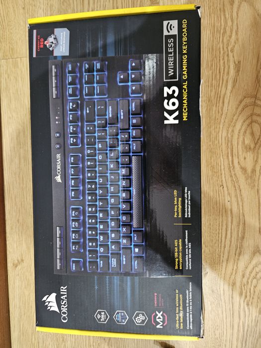 Teclado wireless corsair K63 ES