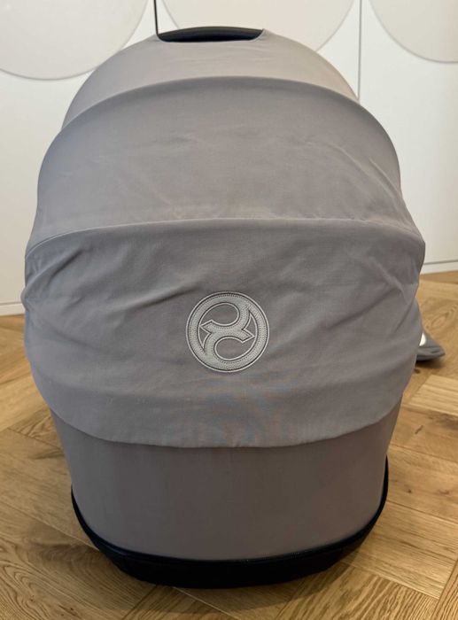 Cybex Carry Cot Lux Gondola Do Wózka Priam 4.0 Soho Grey szara osłona